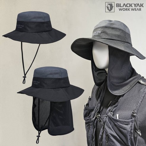 🔥 숨 막히는 여름, 두피는 시원하게! 블랙야크 메쉬햇 솔직 후기 남자버킷햇차단