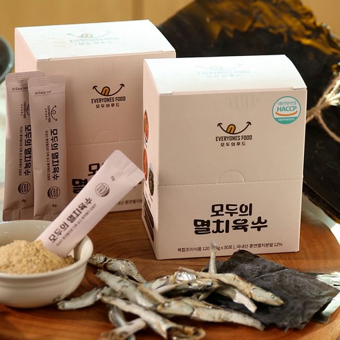 화학첨가물 걱정 없이 간편하게 즐기는 깊은 맛, 모두의 멸치육수