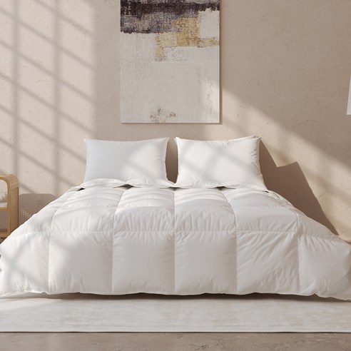 잠 못 이루는 밤은 이제 안녕! 아망떼 구스 이불로 포근한 숙면 되찾은 후기 구스이불솜